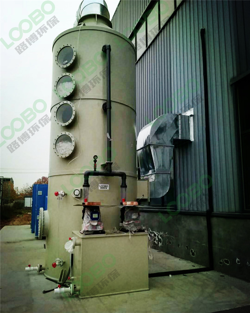 洛陽(yáng)某工業(yè)實(shí)驗(yàn)室2萬(wàn)風(fēng)量廢氣處理項(xiàng)目順利竣工