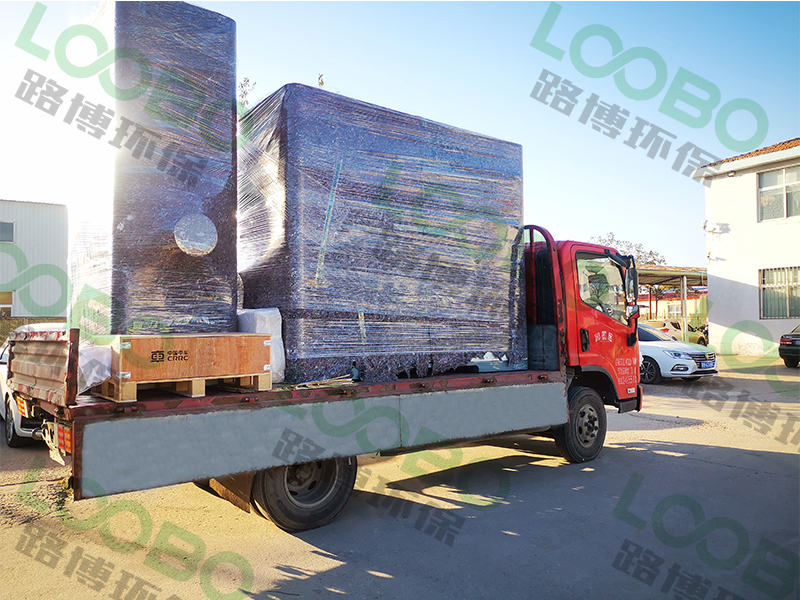 濾筒除塵一體機(jī)發(fā)貨湖南，助力環(huán)保，我們從未松懈