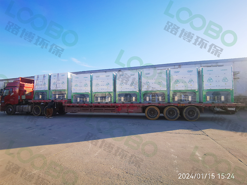 發(fā)貨篇3：多濾筒除塵器，焊接車間整體煙塵治理，大風(fēng)量除塵更徹底