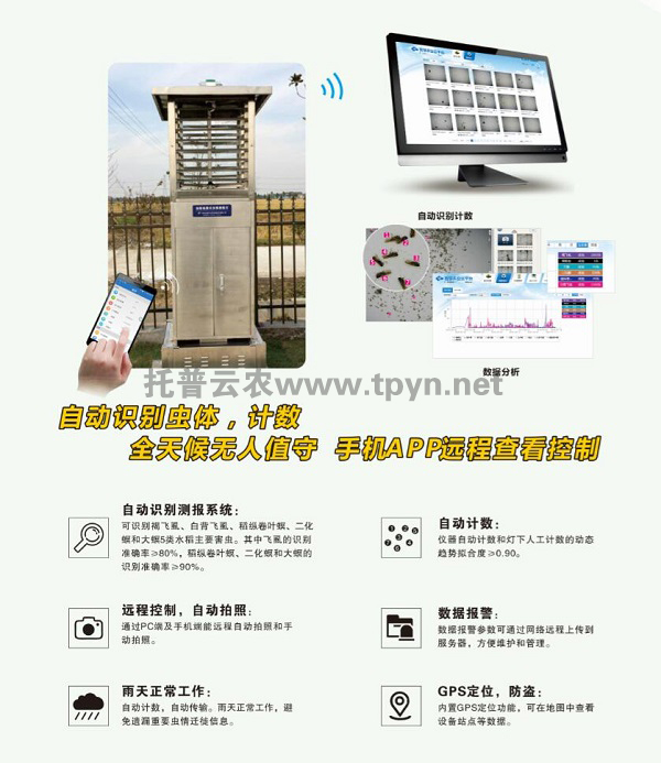 智慧型蟲情測(cè)報(bào)系統(tǒng)