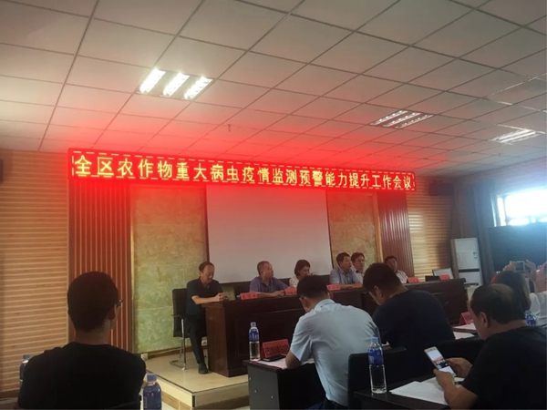 內(nèi)蒙古全區(qū)農(nóng)作物重大病蟲疫情監(jiān)測(cè)預(yù)警能力提升現(xiàn)場(chǎng)觀摩會(huì)召開，『托普技術(shù)』驚艷塞北